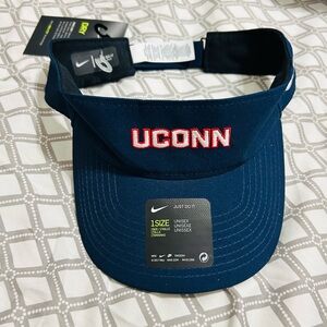 Nike UCONN Dark Blue Visor NEW
